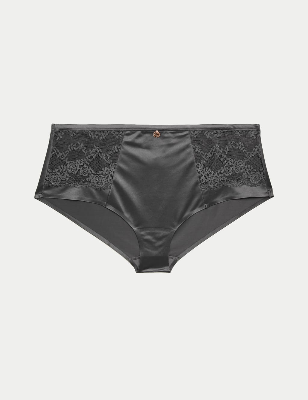 No VPL Lace Trim High Rise Shorts image 2