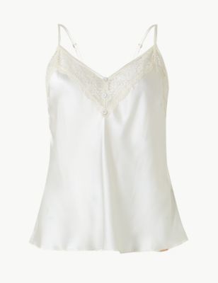 Silk & Lace Camisole | Rosie for Autograph | M&S