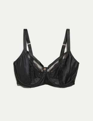 Silk & Lace Minimiser Bra