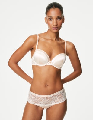 ROSIE Silk & Lace Multiway Push Up Bra A-E - ShopStyle