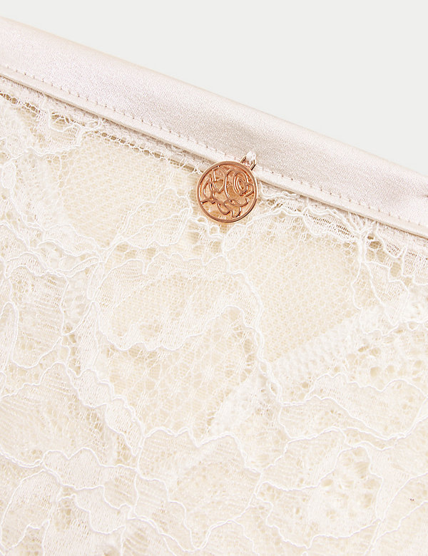 Lace Shorts With Silk - FR