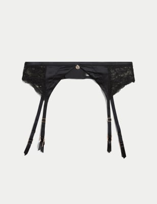 Silk & Lace Suspender | ROSIE | M&S