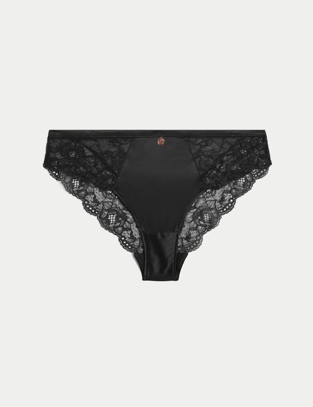 Silk & Lace Brazilian Knickers image 2