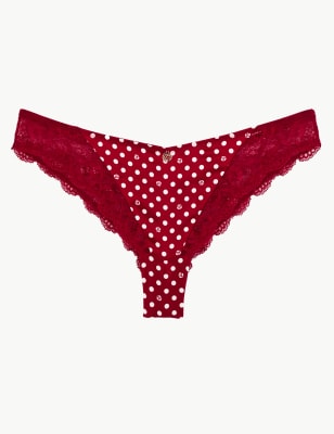 Culotte Miami en dentelle et soie