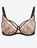 Swiss Embroidered Non-Padded Balcony Bra