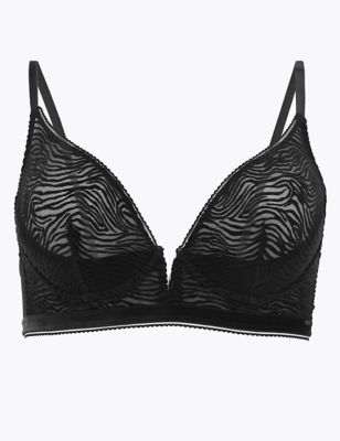 MARKS AND SPENCER FULLER FIGURE AUTOGRAPH NON PADDED UNDERWIRE LACE BRA ...