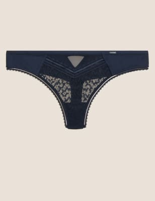 NWTG Marks & Spencer Sizes 16 Ladies the cotton rich Thong cool comfort knicker 