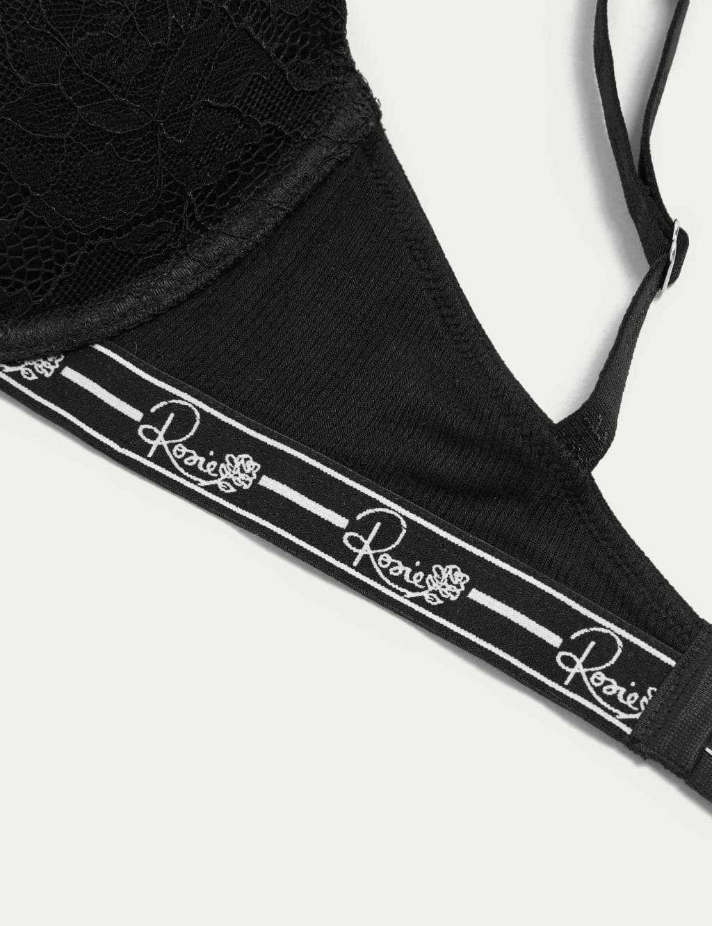Lace Wired Padded Full Cup Bra A-E image 7