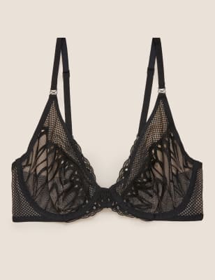 

Autograph Sujetador escotado con aros y bordado para copa A-EWomens - Black Mix, Black Mix