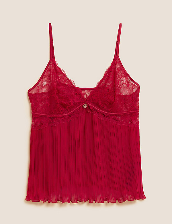 Pleat & Lace Camisole - CY