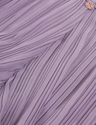 

Womens ROSIE Slip im französischen Stil mit Raff- und Spitzendetail - Lilac, Lilac
