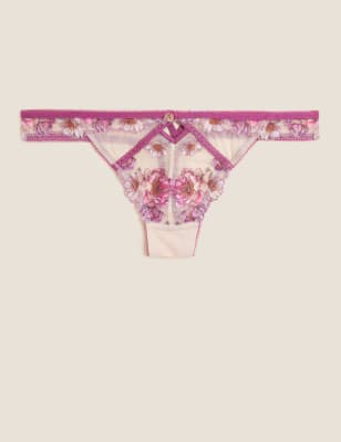 

Womens ROSIE Camelia Thong - Berry, Berry