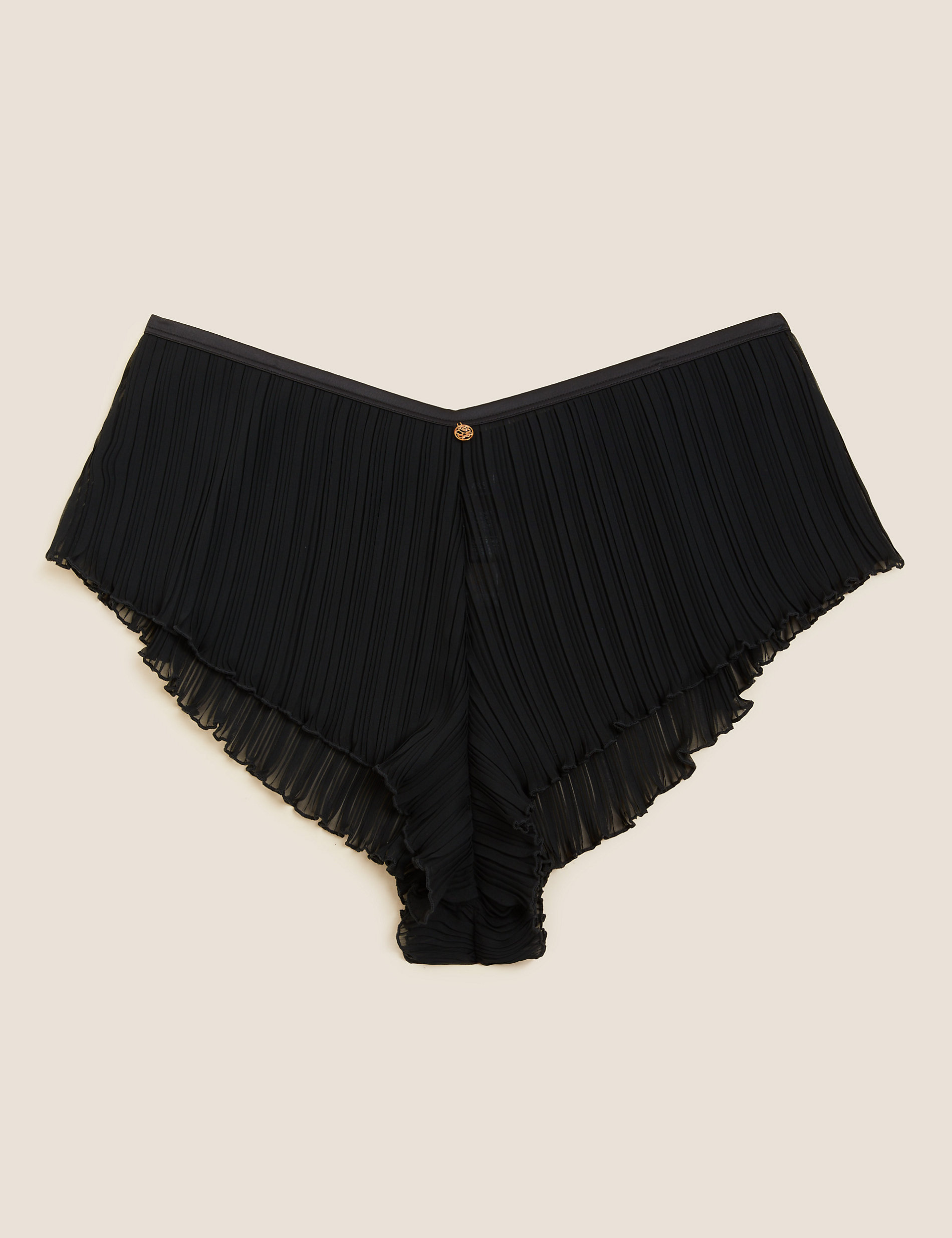 Pleat & Lace French Knickers