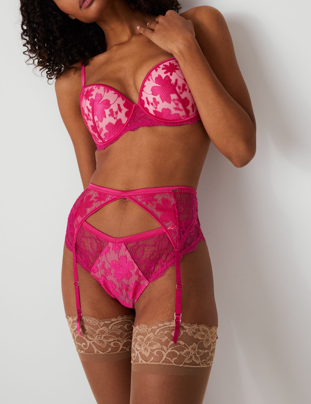 Rosie Exclusively for M&S Pink Lingerie