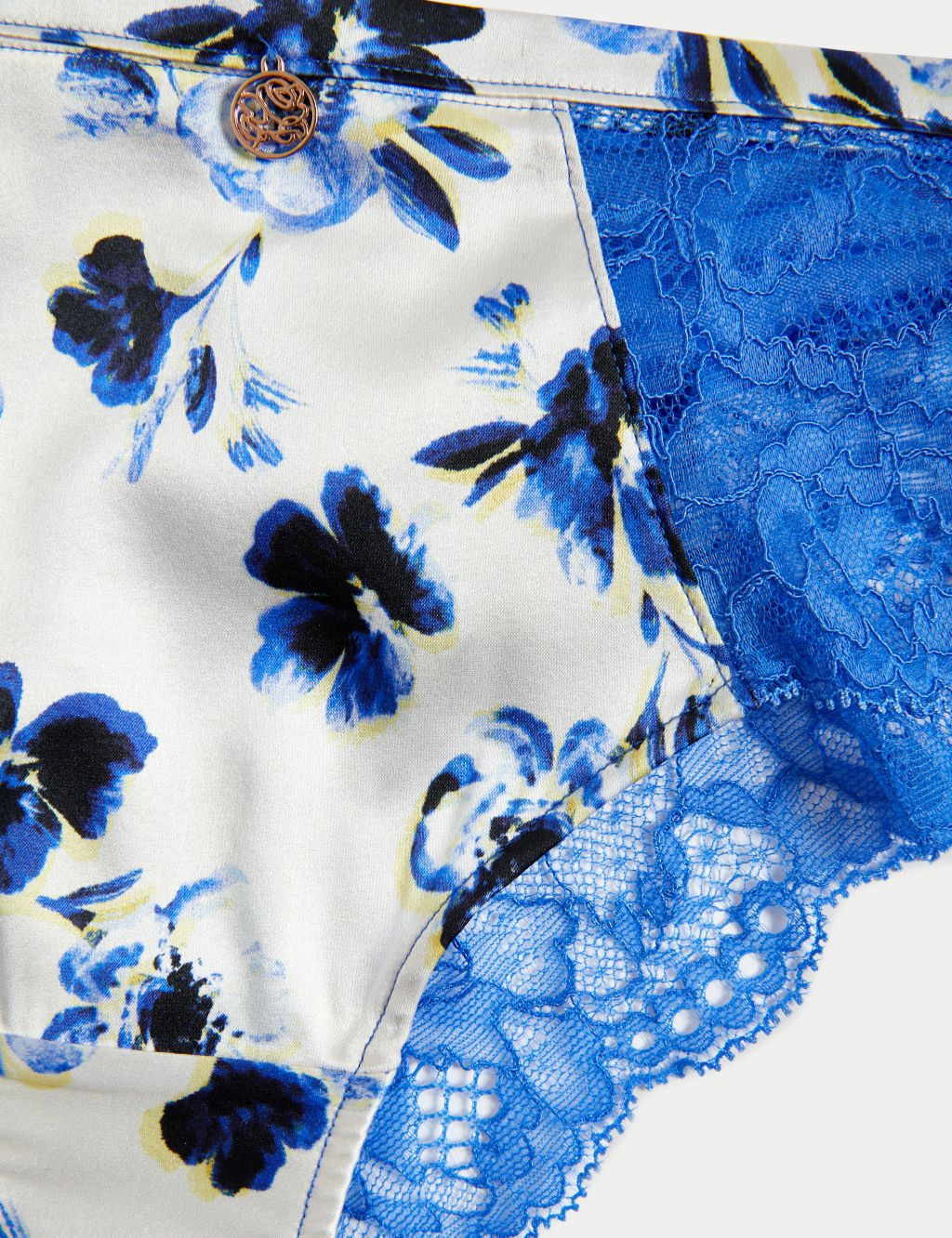 Fleur Silk & Lace Brazilian Knickers image 5