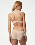Sheer and Lace High Leg Knickers