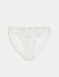 Delphine High Leg Knickers With Cotton