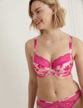 Laylani Silk Wired Balcony Bra F-H