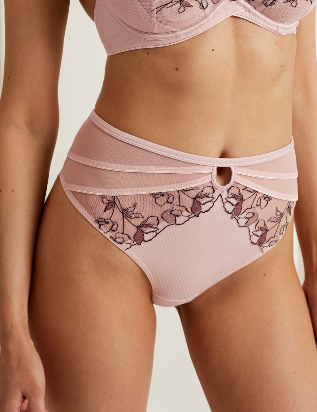 Iris High Waisted Brazilian Knickers image 3