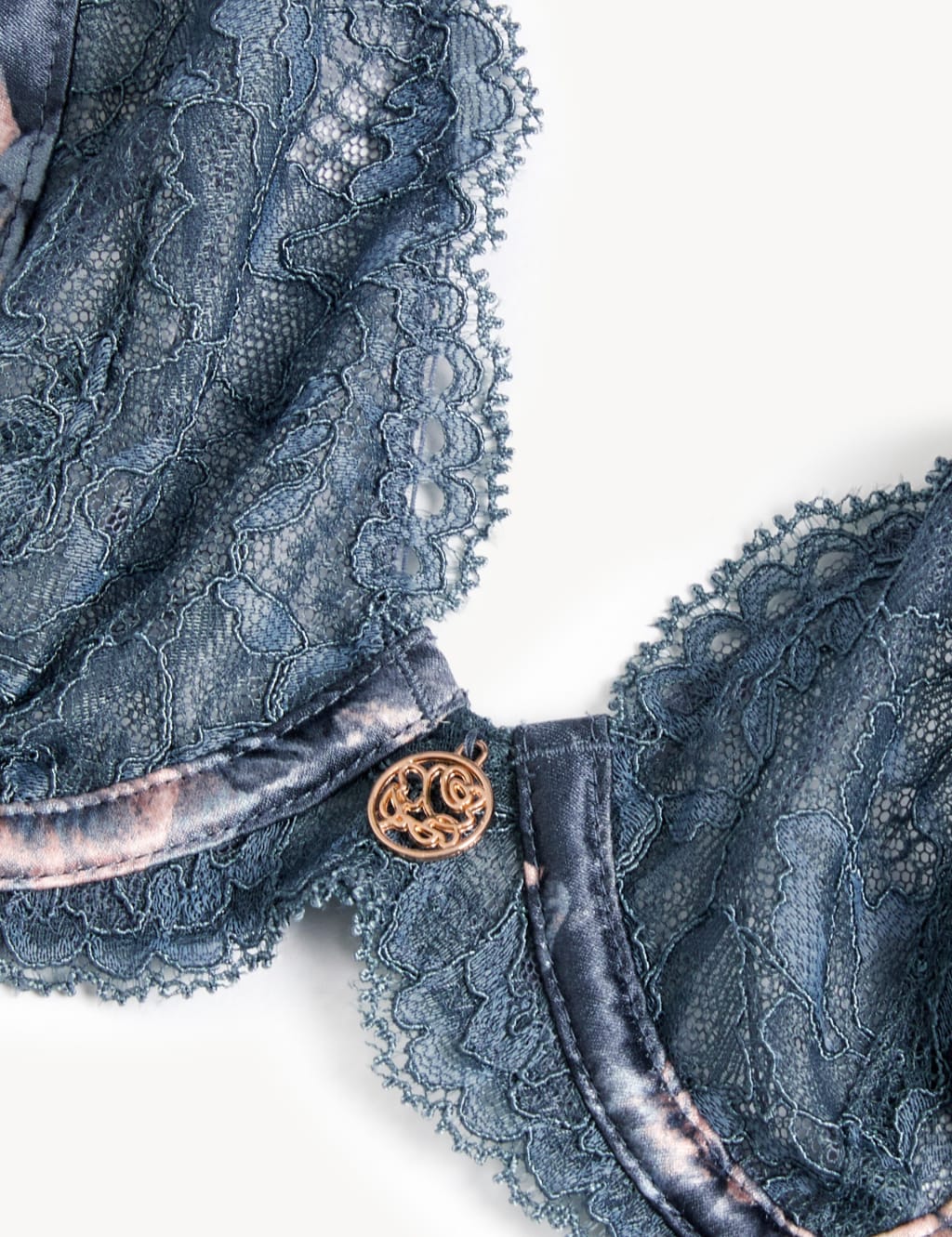 Lunaria Silk Wired Plunge Bra A-E image 5