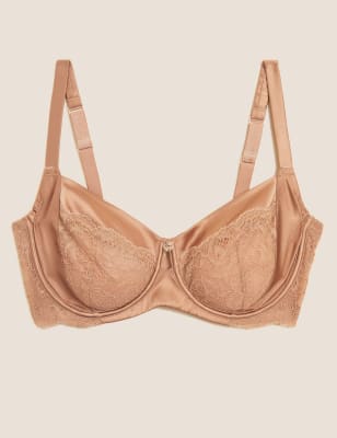 Preety Secret – Nude-Coloured Solid Underwired Lightly Padded Demi