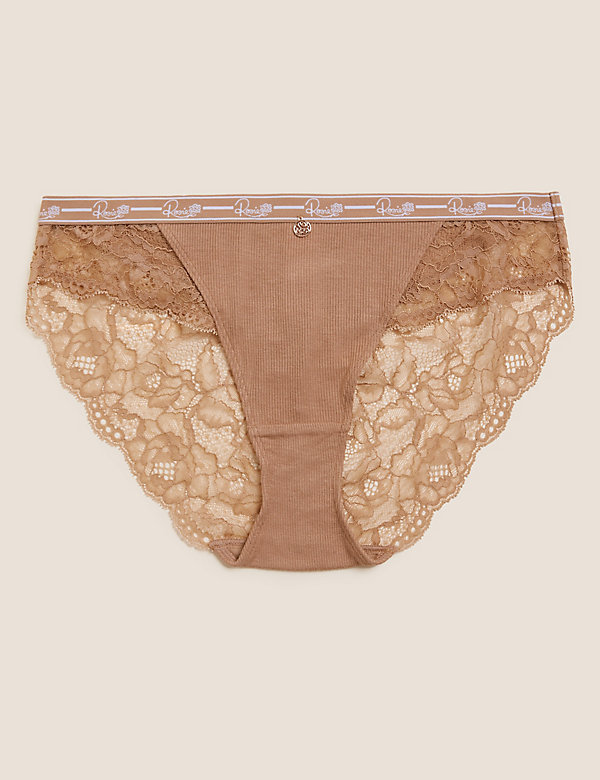 Lace High Leg Lounge Knickers - HR