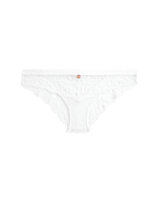 

Rosie Braguitas brasileñas con encajeWomens - White, White