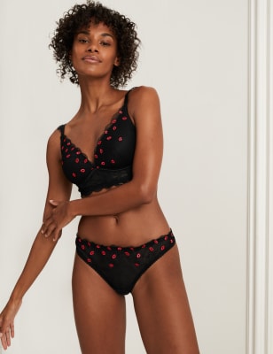 

Boutique Tanga con bordado KalinaWomens - Black Mix, Black Mix