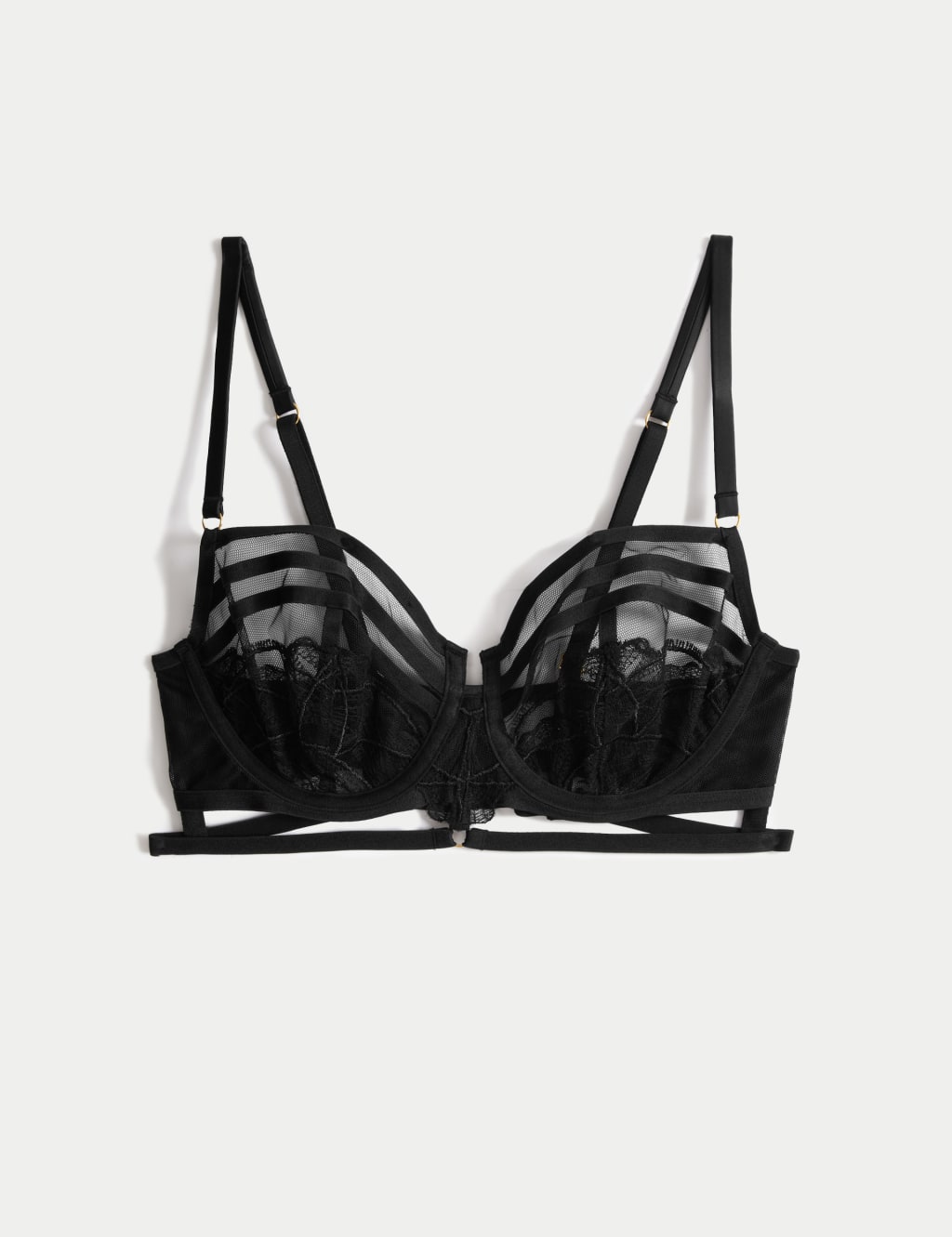 Maya Embroidery Wired Balcony Bra A-E image 2