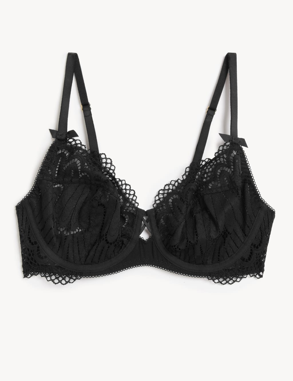 Nova Lace Wired Full Cup Bra A-E image 2