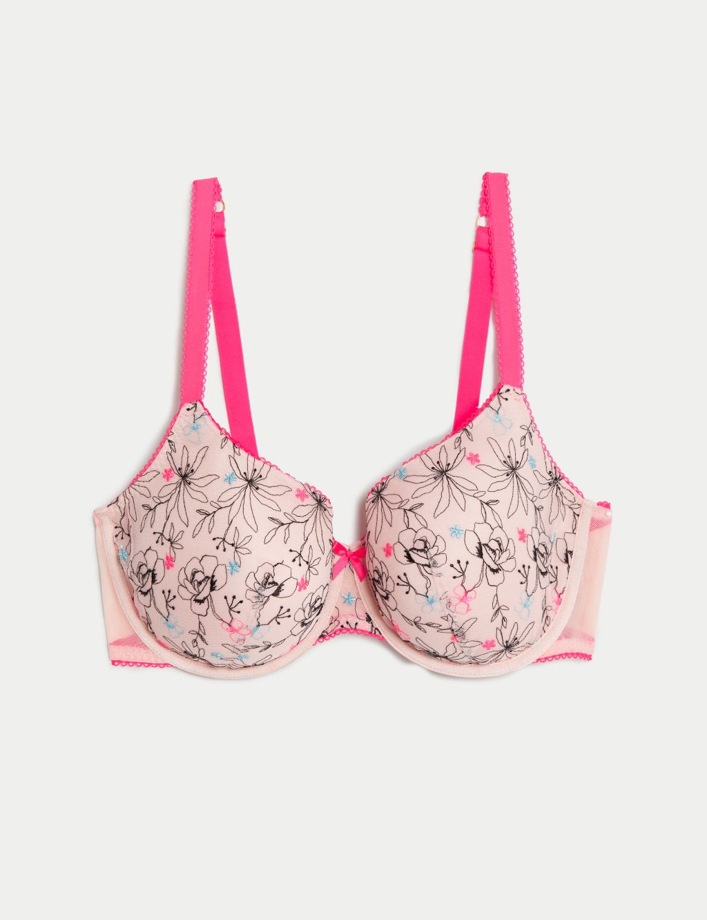 Carissa Embroidery Wired Full Cup Bra image 2