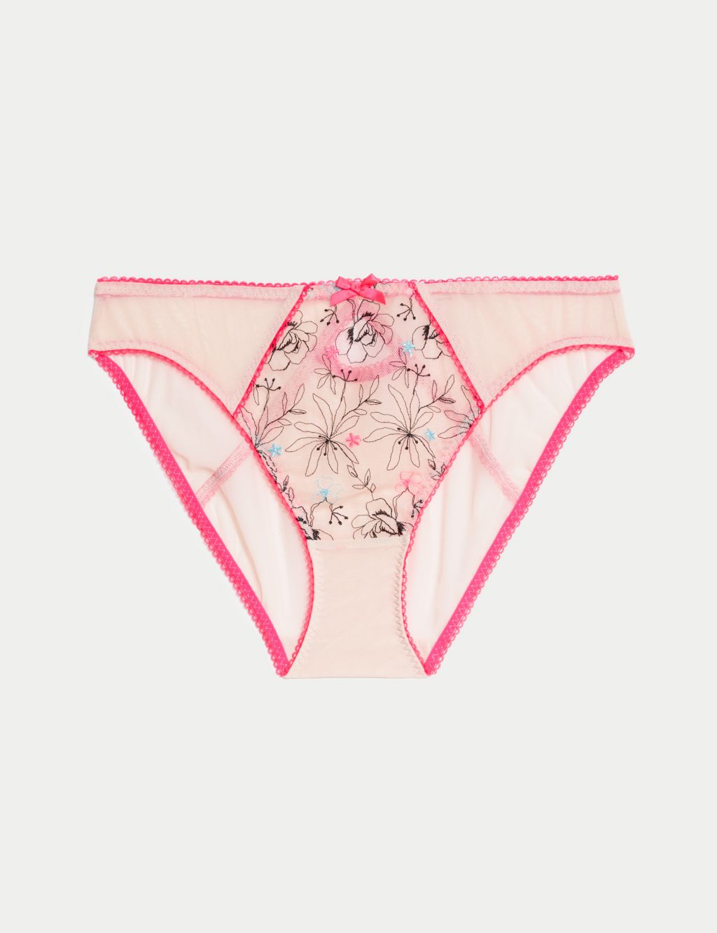 Carissa Embroidery High Leg Knickers image 2
