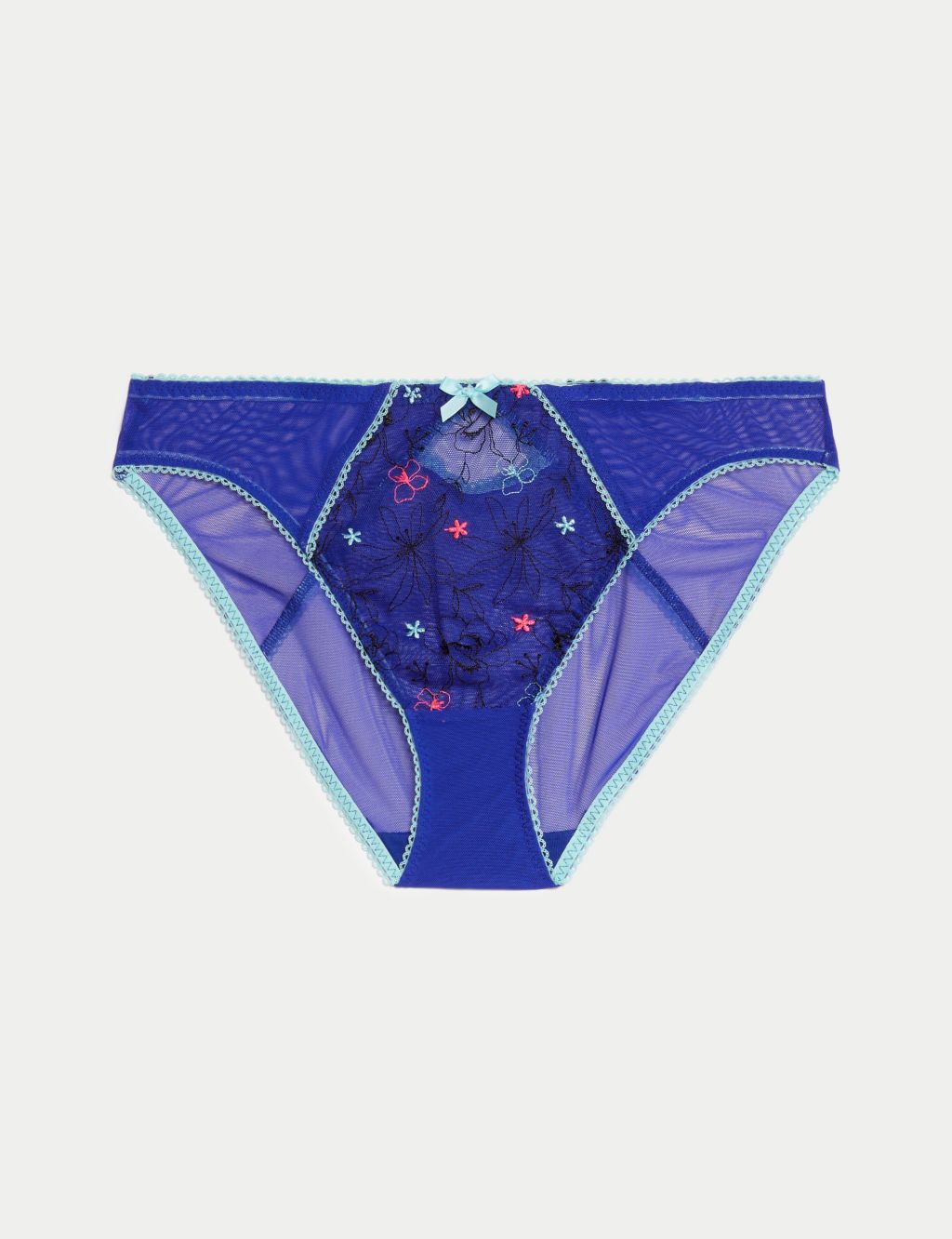 Carissa Embroidery High Leg Knickers image 2