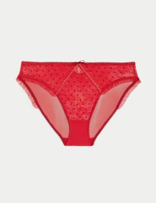 Anna Lace High Leg Knickers