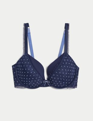 Romance Wired Plunge Push-Up Bra A-DD, Pour Moi
