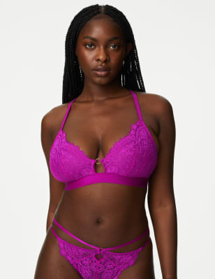 Vivance Non Wired Lace Bralette