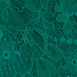 Blanca Lace High Waisted Brazilian Knickers - emerald