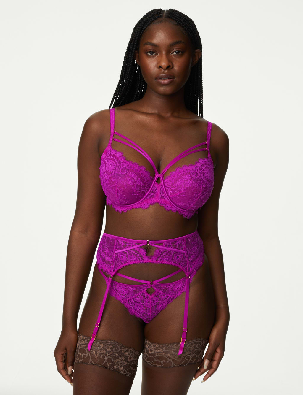 Blanca Lace Suspender image 1