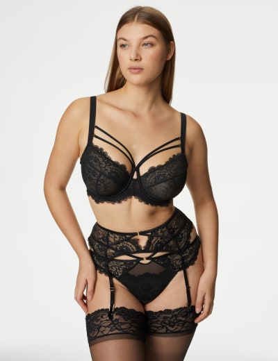 Blanca Lace Suspender