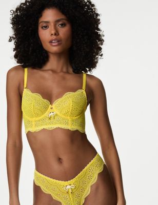 Peekaboo bras and see-through suspenders feature in M&S's new