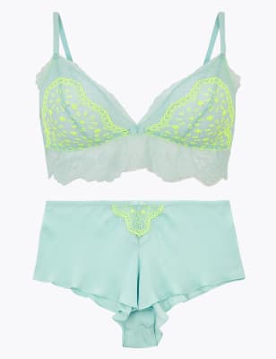 m&s lace bralet