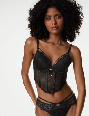 Lace Wired Corset (A-D) - NO