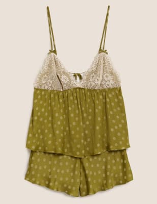 polka dot camisole