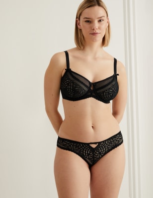 

Boutique Sujetador reductor con aros y encaje Joy para copa C-GWomens - Black, Black