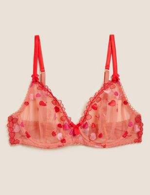 Christelle Embroidered Plunge Bra A-E | Boutique | M&S