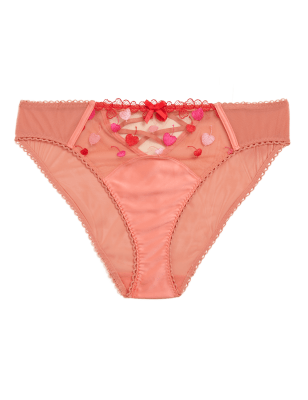 

Boutique Braguitas de corte alto con bordado ChristelleWomens - Orange Mix, Orange Mix