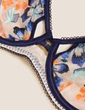 Isabella Embroidered Wired Plunge Bra A-E