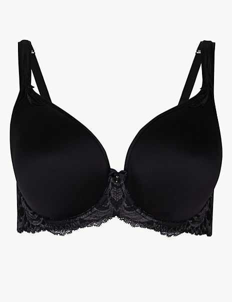 Lace Padded Full Cup Bra DD-GG | M&S Collection | M&S