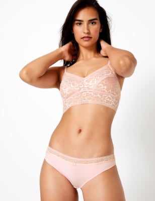 Louisa Lace Longline Bralet