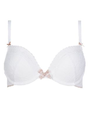 Corded Lace Push-Up Plunge Bra A-DD | Limited Collection | M&S